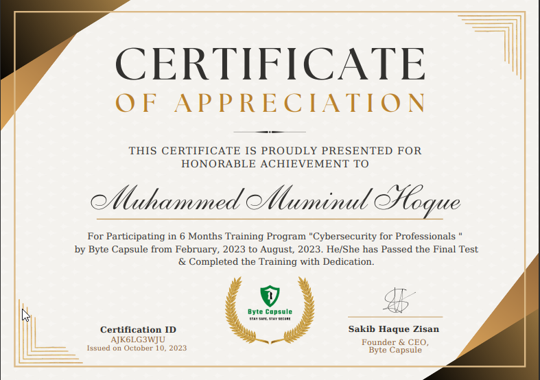 6 Month Self Learning Bootcamp